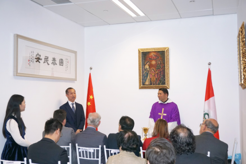 Chairman Lucas Lo attended the opening ceremony of Latin American countries Consulate General in Gua...